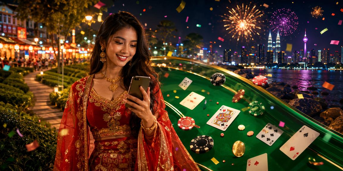 Suasana permainan poker dalam talian di Kuala Lumpur bersama ttbet11